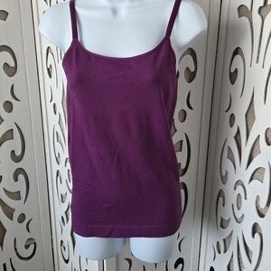Shapermint Purple Adjustable Strap Camisole XL Stretch Tank Shapewear EUC